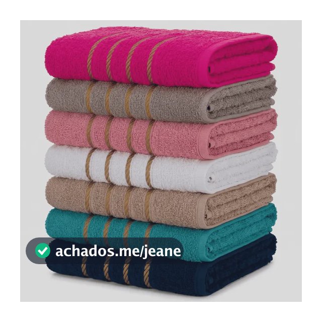 Kit 6 Toalha Banho Grande Premium 100%algodão Soft 70x140cm 6 Toalhas