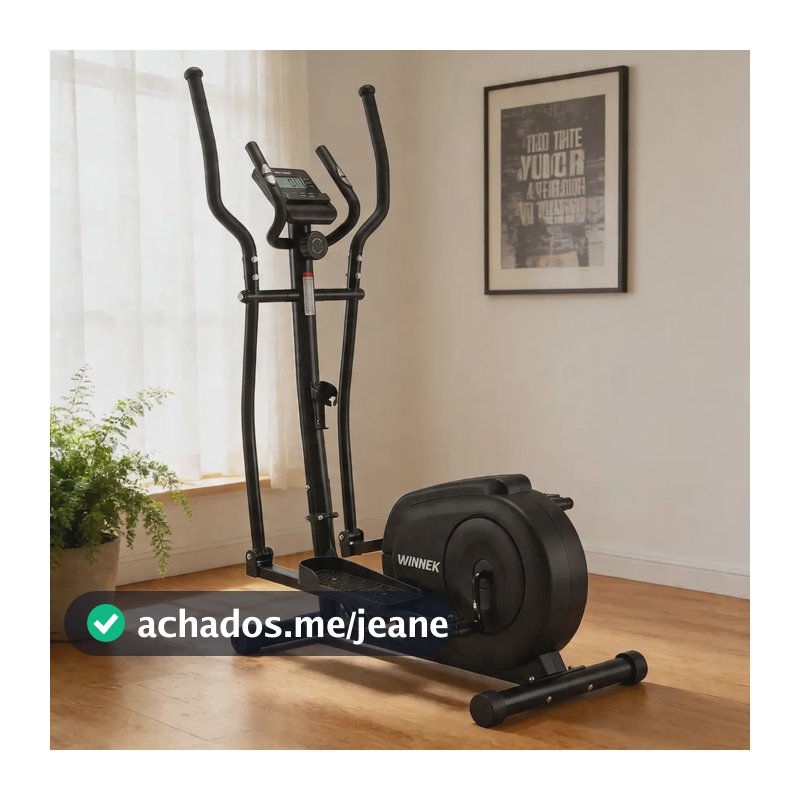 Elíptico Magnético Winnek WNNK2032 Preto Com Display