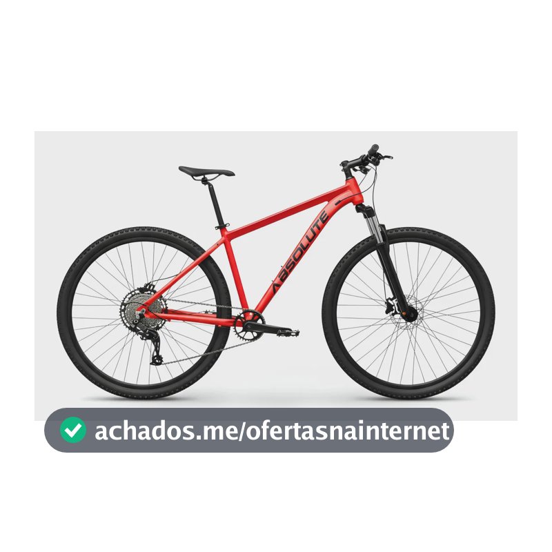 Bicicleta Aro 29 Absolute Nero 5 12v Freio Hidráulico Trava Vermelho/preto 15