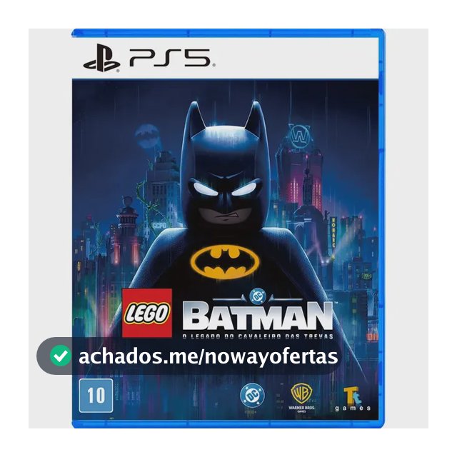 Jogo Lego Batman O Legado Do Cavaleiro Das Trevas Físico