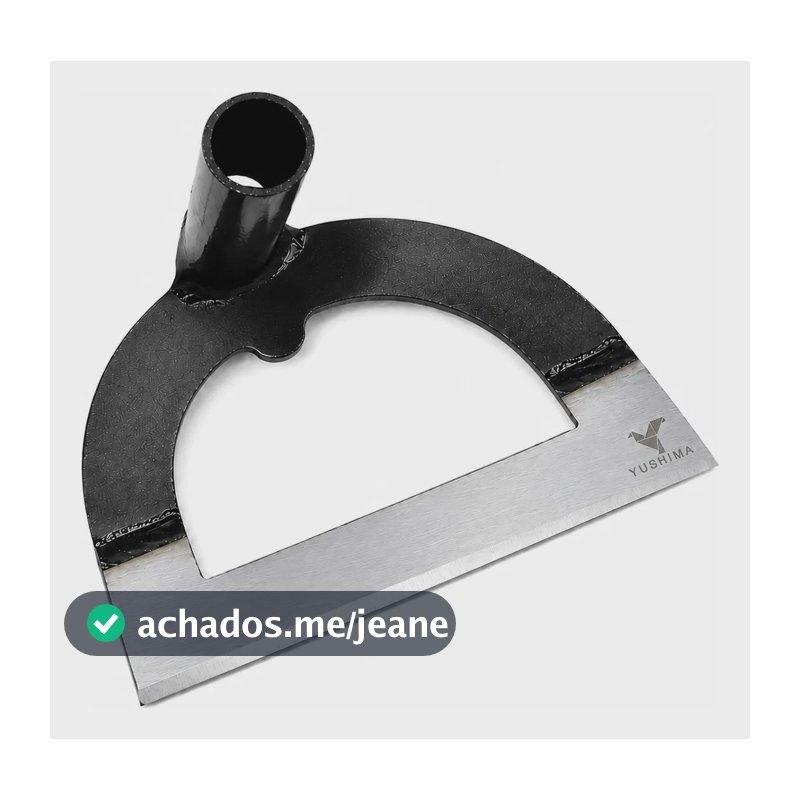 Enxada Oca 26cm Aço Temperado Reforçado Para Capina Sem Cabo Aço