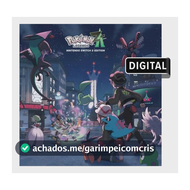 Pacote de melhoria Pokémon™ Legends: Z-A Nintendo Switch™ 2 Edition (Digital)