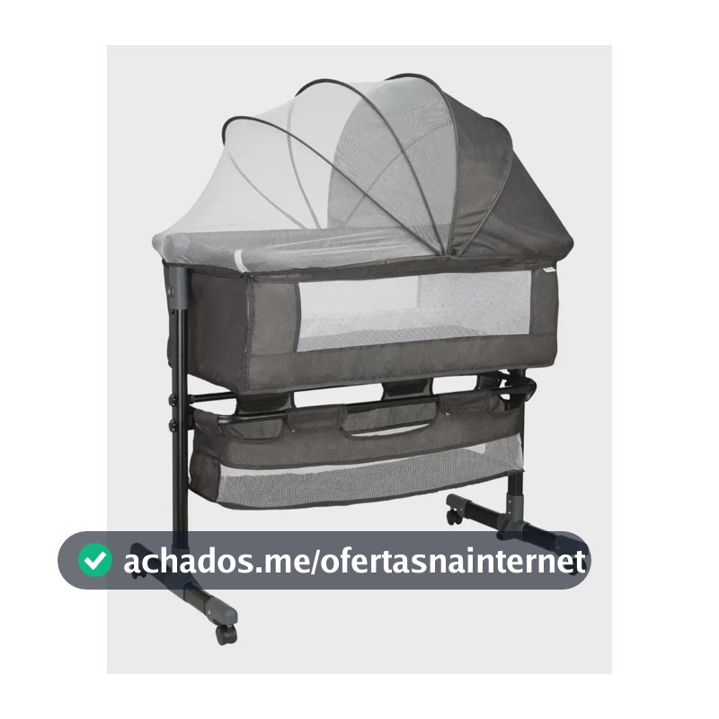Berço Portátil Bebê Acoplado Co-Bed Connect Maxi baby - GRAFITE