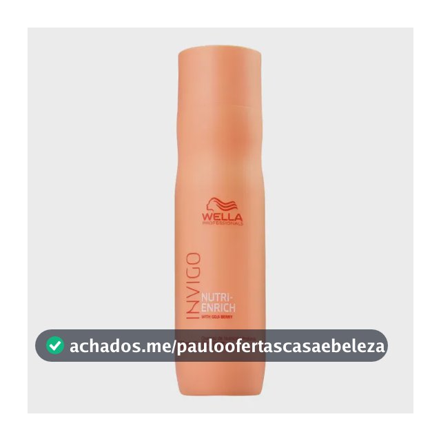 Wella Invigo Nutri Enrich Shampoo 250ml