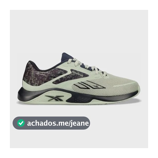 Tênis Reebok Nanoflex Tr3 Unissex Verde Preto Cross Verde 43 Br