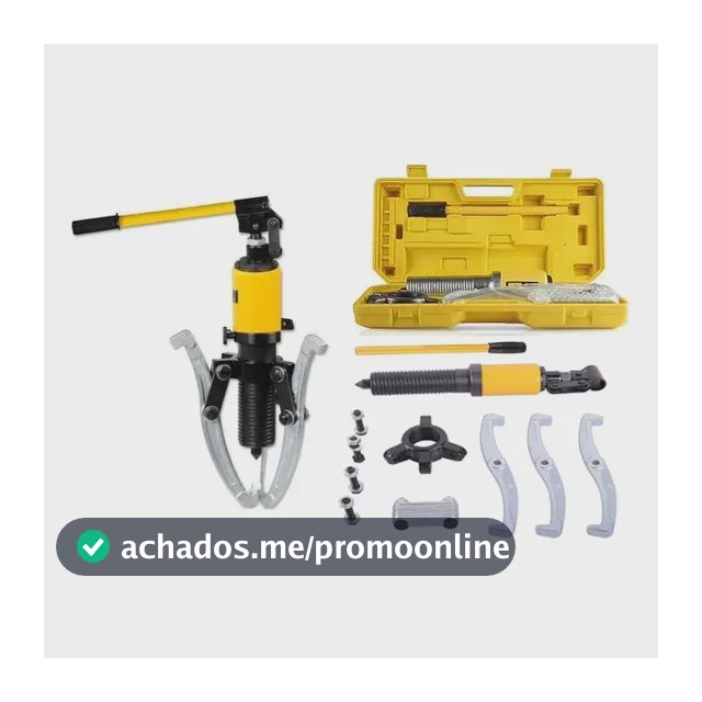 Saca Polia E Rolamento Hidraulico 3 Garras 10 Toneladas MFL