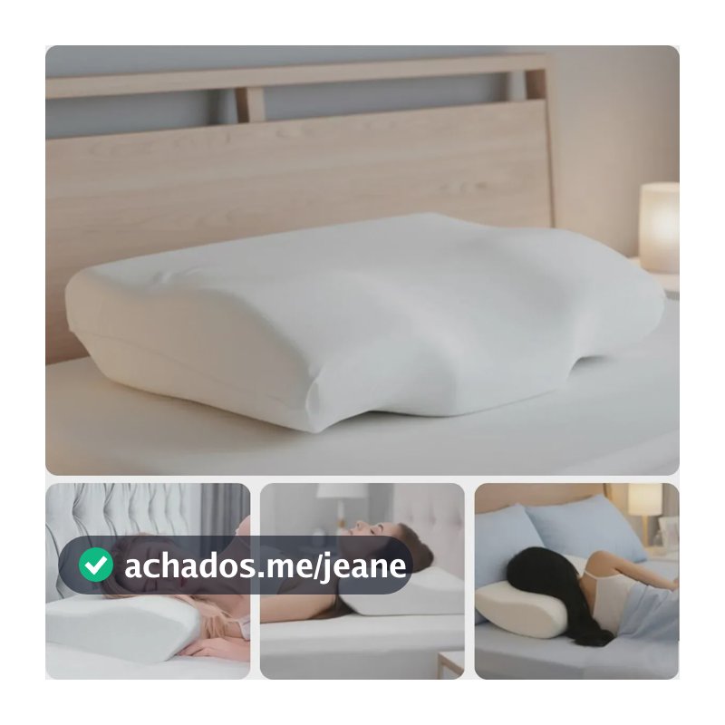 Travesseiro Cervical Nasa Viscoelástico inteligente FLEXLEVE