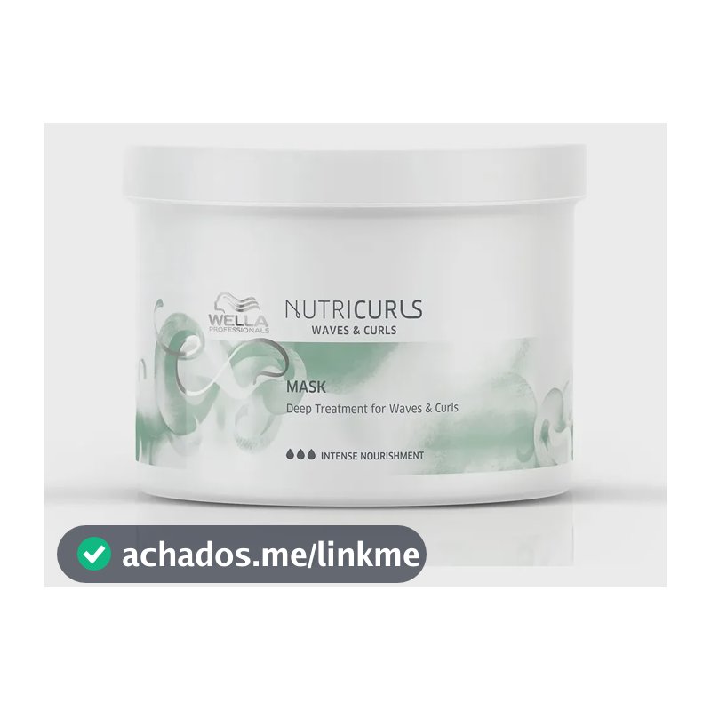 Máscara Capilar Wella Professionals Nutricurls 500 Ml
