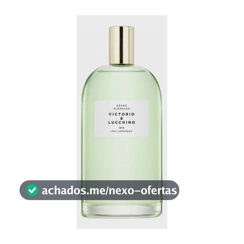 Perfume feminino Águas Florales Nº3 Iris Luminoso Eau de Toilette 150 ml Victorio & Lucchino