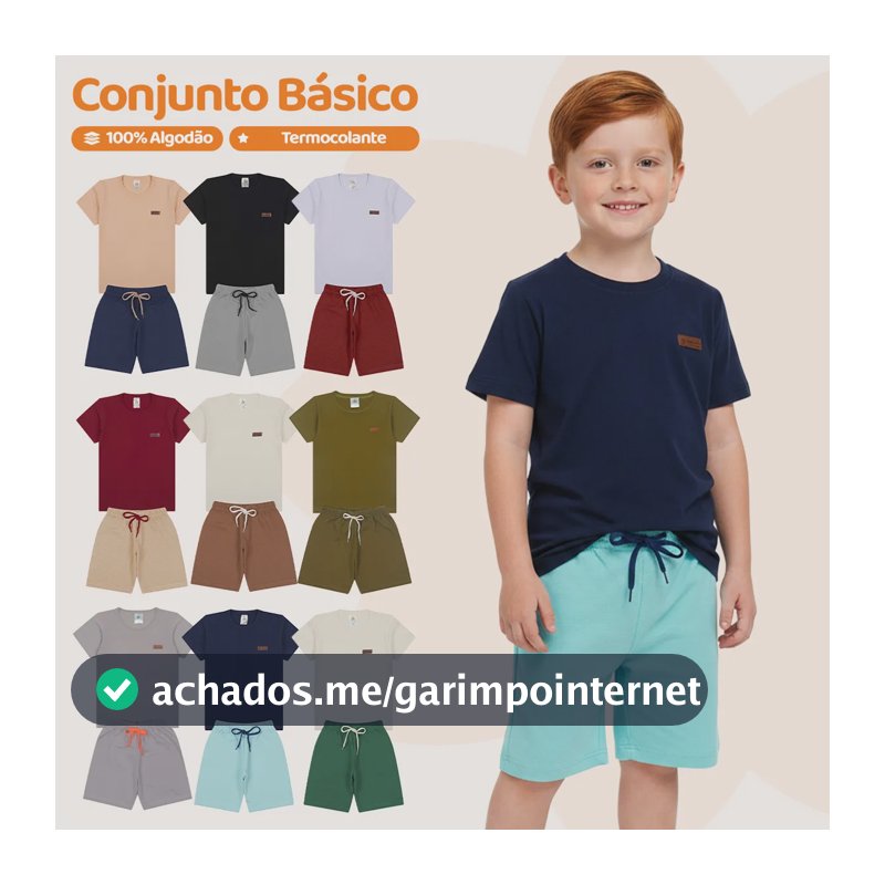 6 Peças Roupa Infantil Menino/3 Conjunto Infantil Masculino Kit 3 Conjuntos Sortidos 6 Peças De Roupa Menino 6 - Veste 4/5 Anos