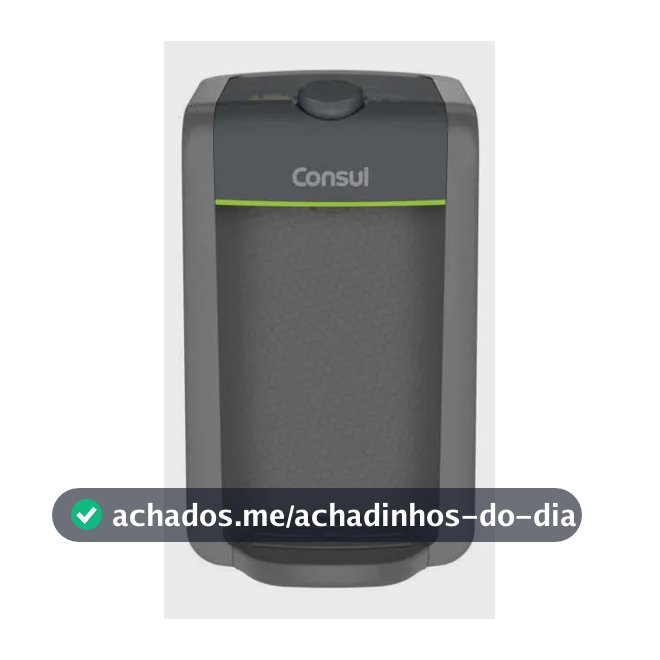 Purificador para beber con filtro de agua natural Consul CPC31af
