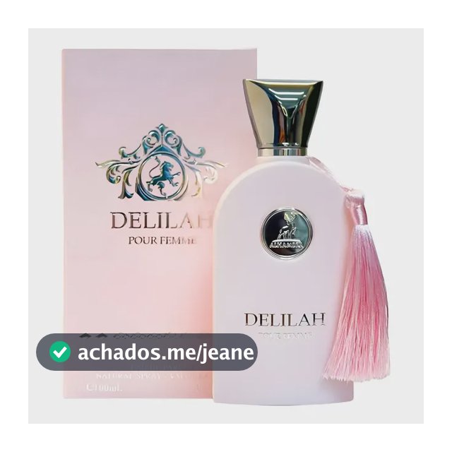 Perfume Árabe Delilah Maison Alhambra Edp 100ml Feminino