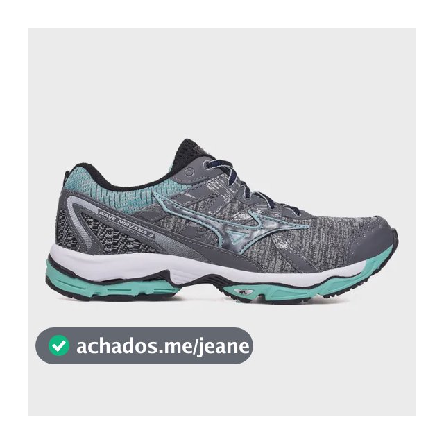 Tênis Mizuno Nirvana 9 Leve Caminhada Academia Treino