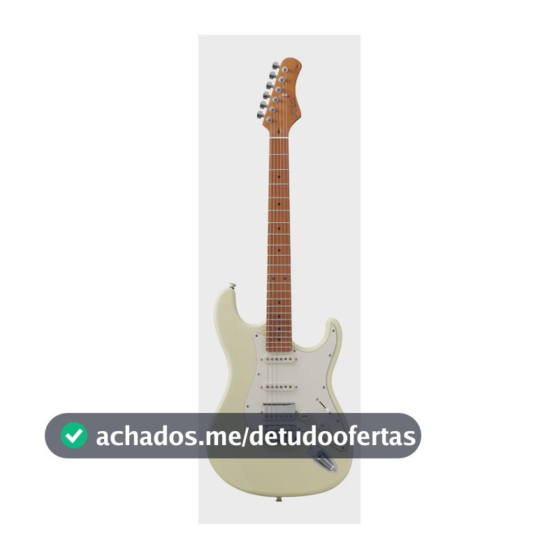Guitarra Stratocaster Tagima T-640 HSS Roasted Maple Olympic White