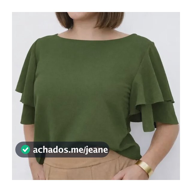 Blusa Feminina Crepe Dunas Manga Dupla Elegante P Ao Exg