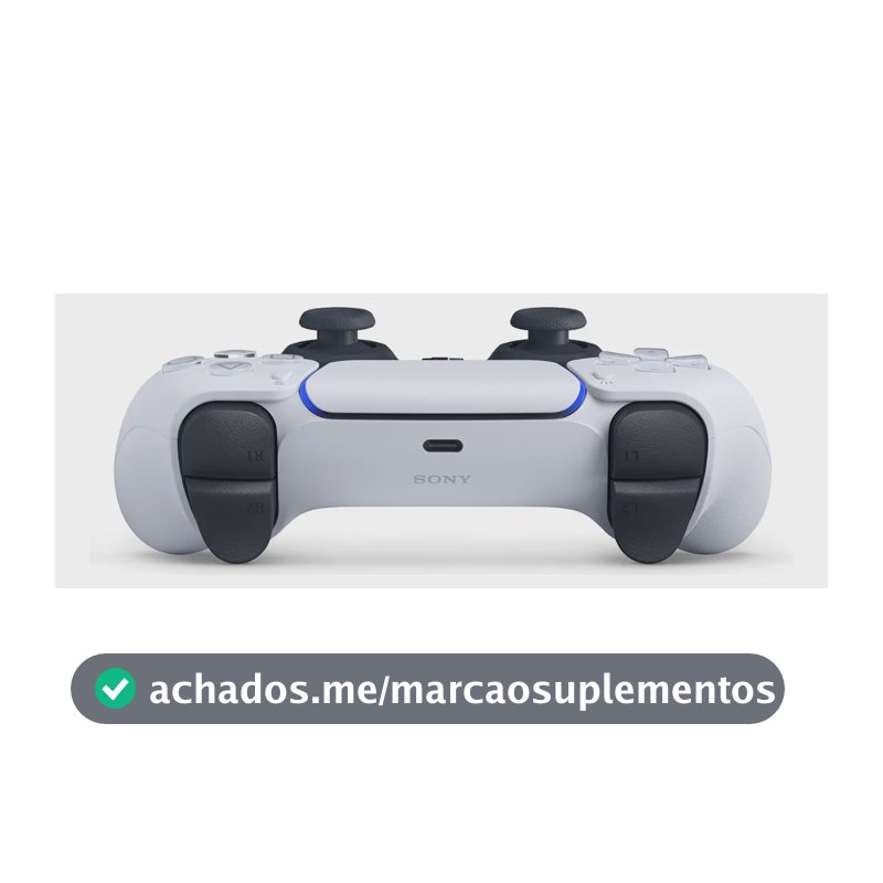 Controle Sony Dualsense Sem Fio White Ps5