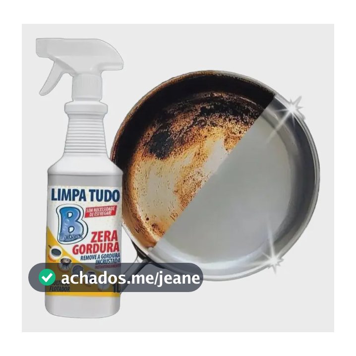 Flotador Limpa Tudo Desengordurante 1litro  Limpeza Pesada