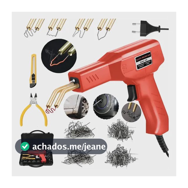 Soldador Plástico Solda Para-choque Farol Carenagem Grampos