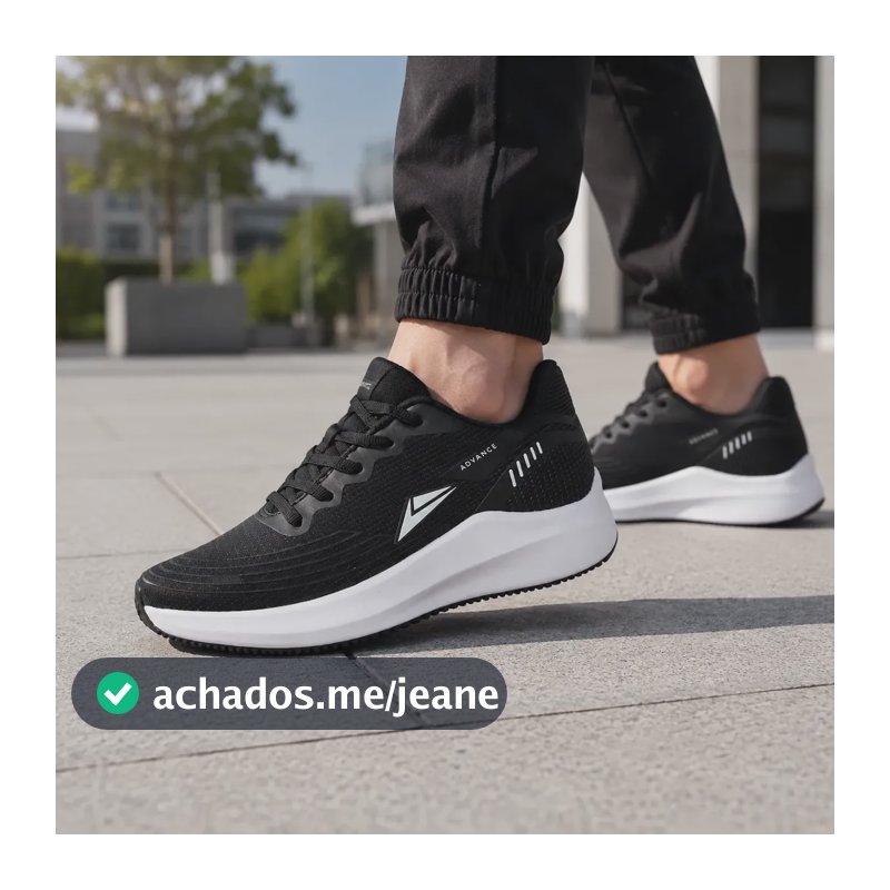 Tênis Sneeks Feminino Casual Academia Treino Promoção Preto/branco Sneeks 37,0 Br