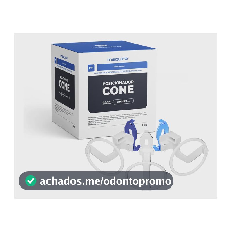 Posicionador Radiográfico Cone Para Sensor Digital Kit