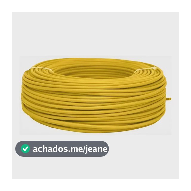 Fio Cabo Flexível 10mm 50 Metros Oferta C/ Frete Grátis
