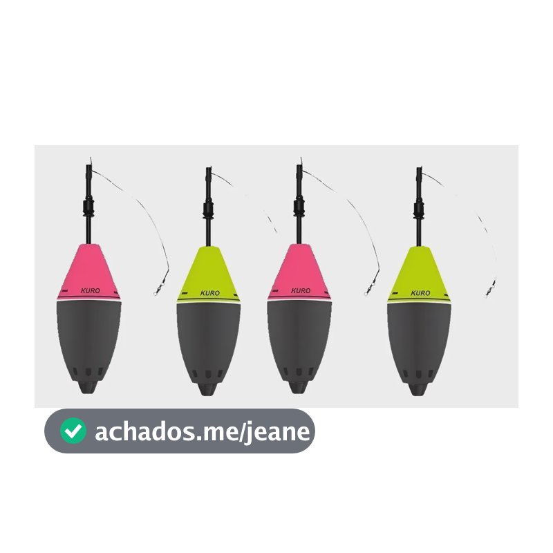 Boia Kuro Cevadeira Jr Pesca Ecológica - 59g Kit Com 4