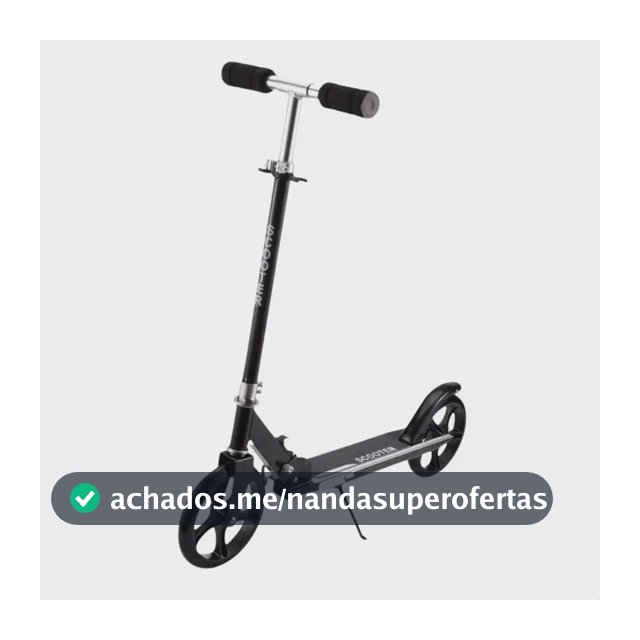 Atentu Patinete Infantil Menina Menino Adulto Adolescente preto e dobrável