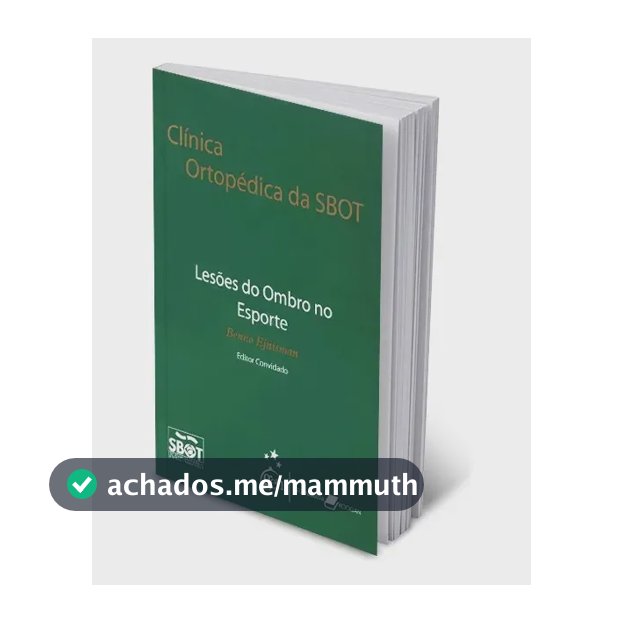 Lesões Do Ombro No Esporte