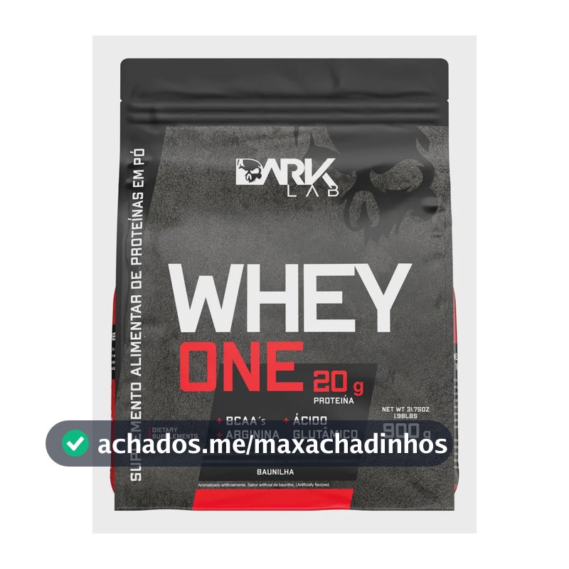 Proteína Dark Lab Premium One Whey Protein em pó sabor Baunilha x 900g