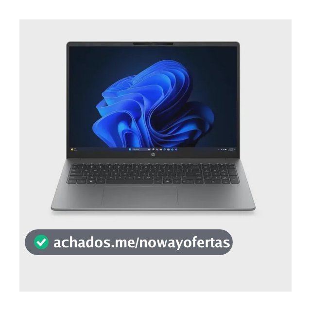 Notebook HP 200 G2i Intel Core 5-120U 16" Intel Graphics RAM 8GB (1x8GB) DDR5 5200 SSD 512GB PCIe4x4 Windows 11 Home SL - E30QFAT#AK4
