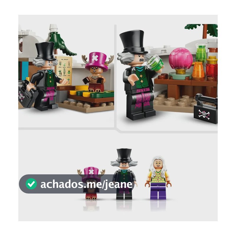 Lego One Piece Esconderijo E Minifiguras 75641 271 Dr. Hiriluk