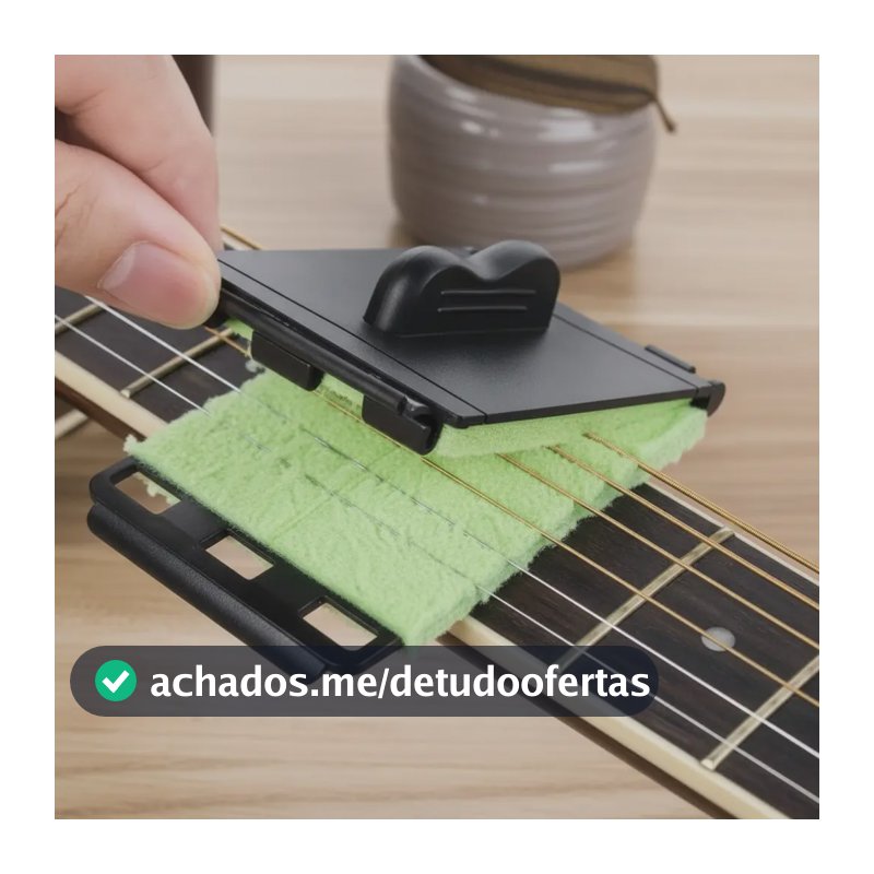 Limpador Corda De Violão Macio Guitarra Baixo Musical Limpo