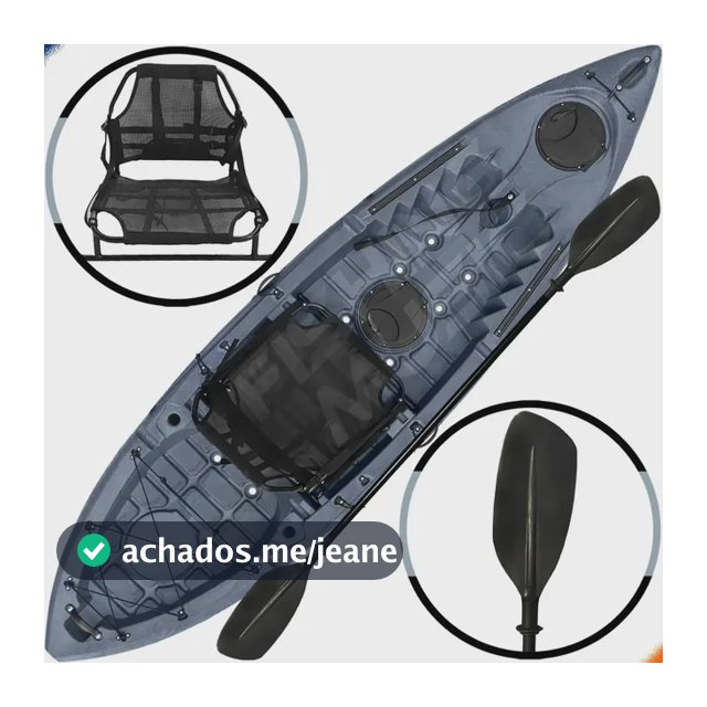 Caiaque Caiman 100 Hidro2eko Pesca Lazer Remada Aventuras