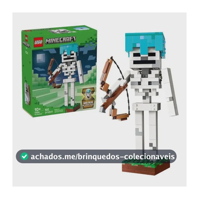 Lego Minecraft O Esqueleto 502