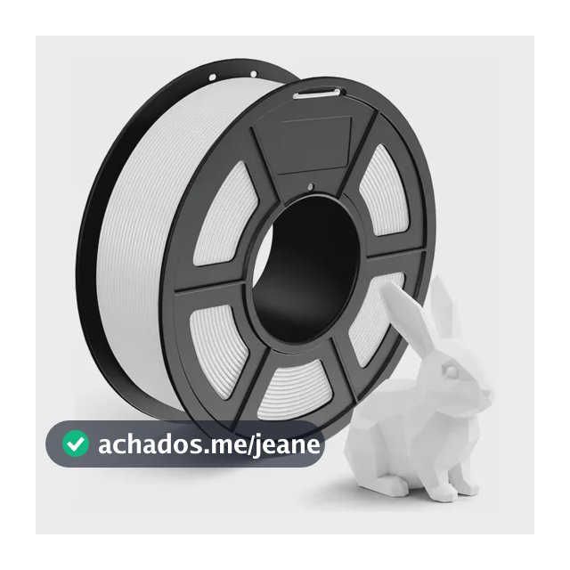 Petg Filamento De Impressora 3d Petg 1,75mm 1kg Huxia Branco