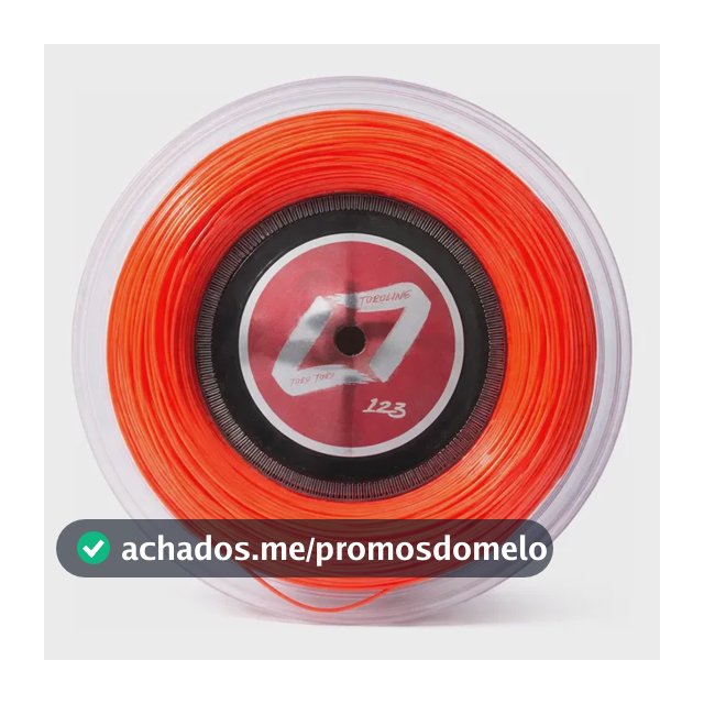 Rolo De Corda Toroline Toro Toro 1.23mm 100m Laranja Neon 1.23 Mm Laranja