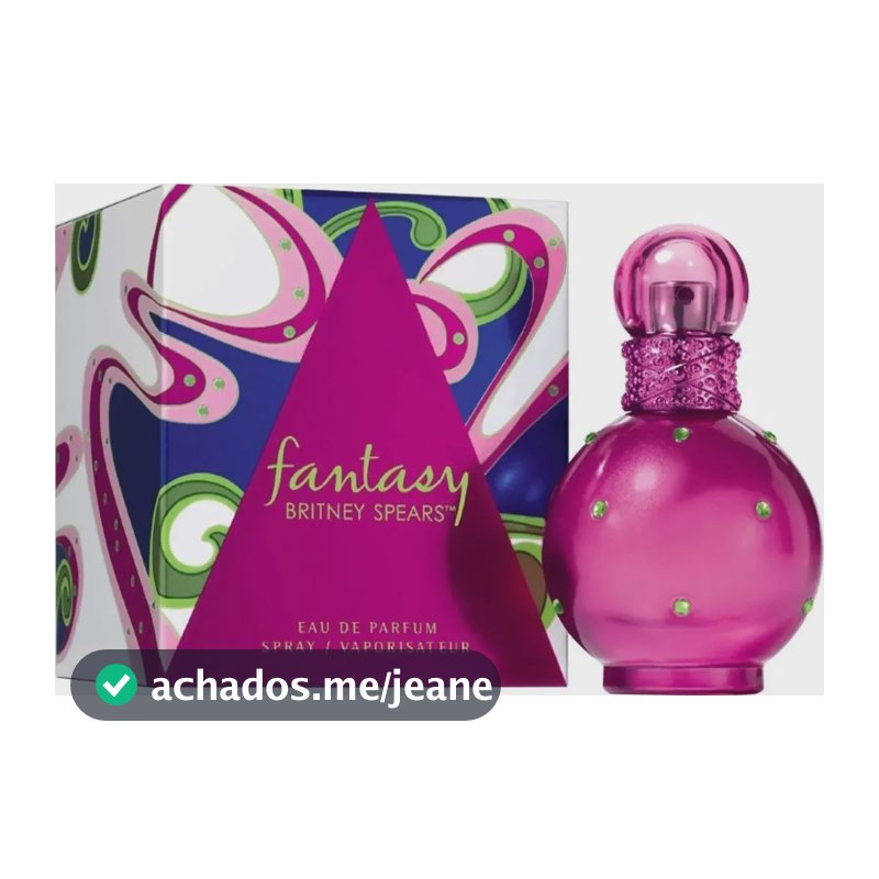 Perfume Feminino Original Britney Spears Fantasy  100ml - Doçura, Encanto E Feminilidade Icônica