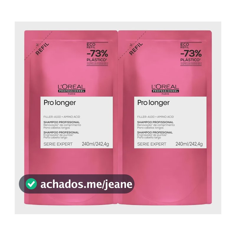 Kit L'oréal Professionnel Pro Longer Refil Shampoo Extra