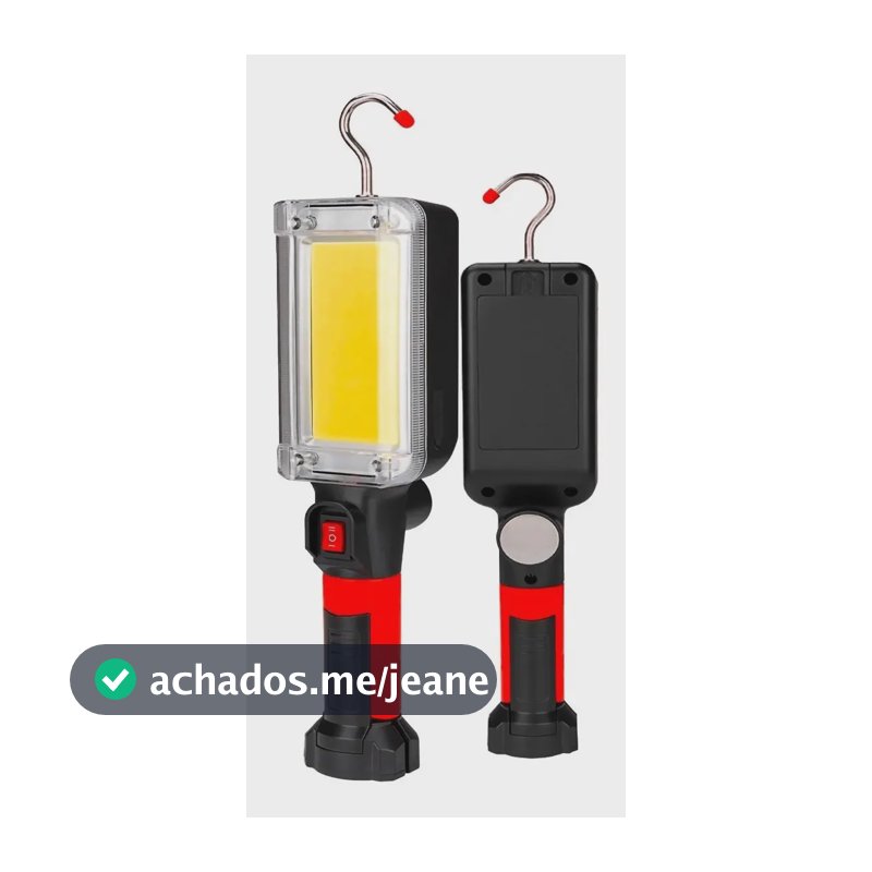 Lâmpada De Trabalho Portátil Recarregável - Bommax A075
