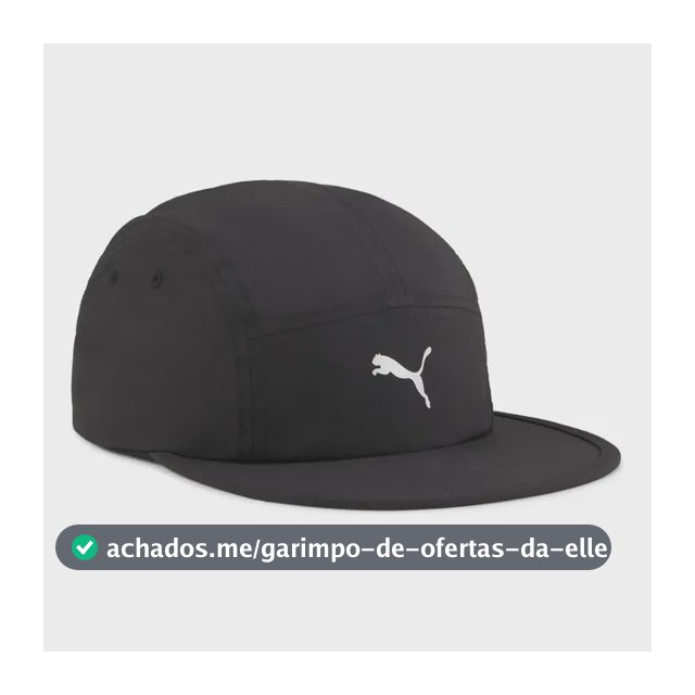 Boné De Corrida Unissex Essentials Running 5 Panel Puma