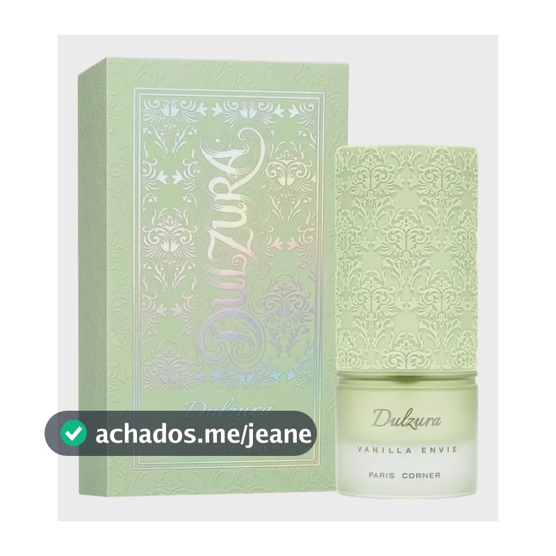 Perfume Árabe Dulzura Vanilla Envie Paris Corner