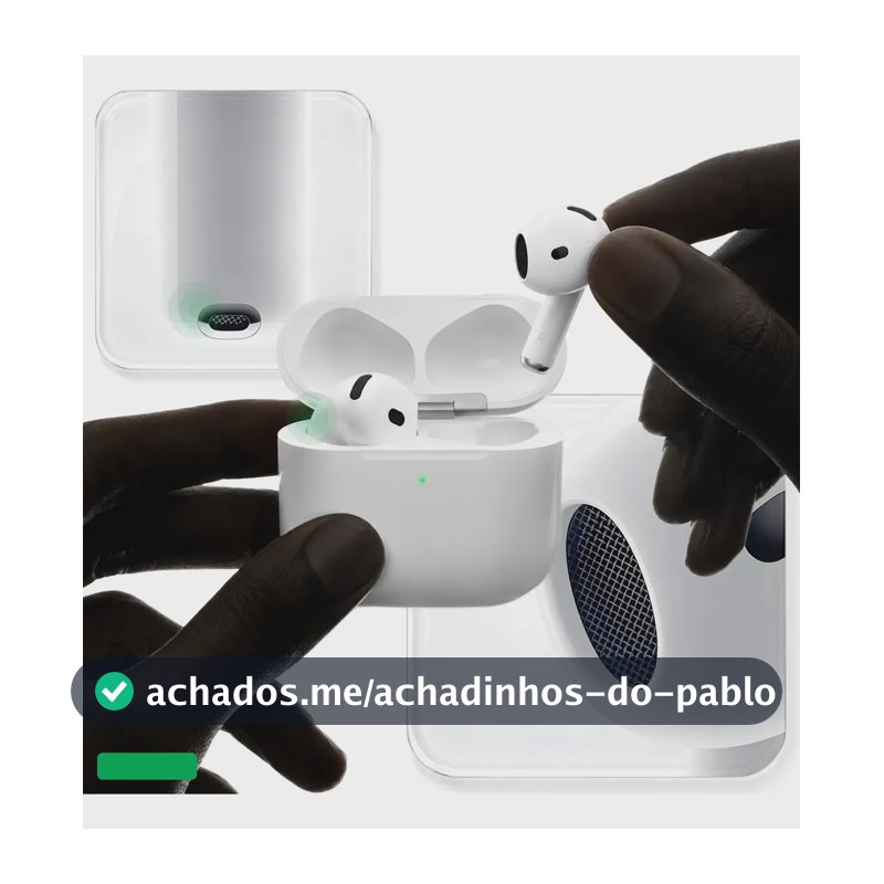 Fone Ouvido Bluetooth 5.4 Sem Fio Portatil Estojo De Carregamento Anti Ruido Resistente a agua Compatível Com Ios Samsung Galaxy Android Tws Wireless Air Premium Microfone Touch Marca Pro Phone See