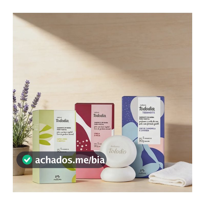 Kit 3 Caixas Sortidas Natura Tododia Barra
