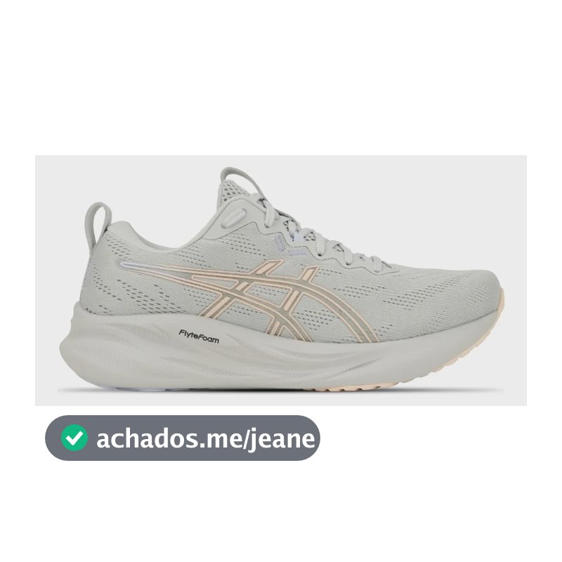 Tênis Feminino Gel-pulse 16 Asics Cinza Liso 36 Br