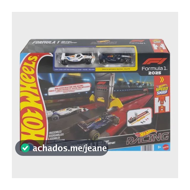 Hot Wheels Pista Corrida Desafia Partida F1 Jnn35 Colorido