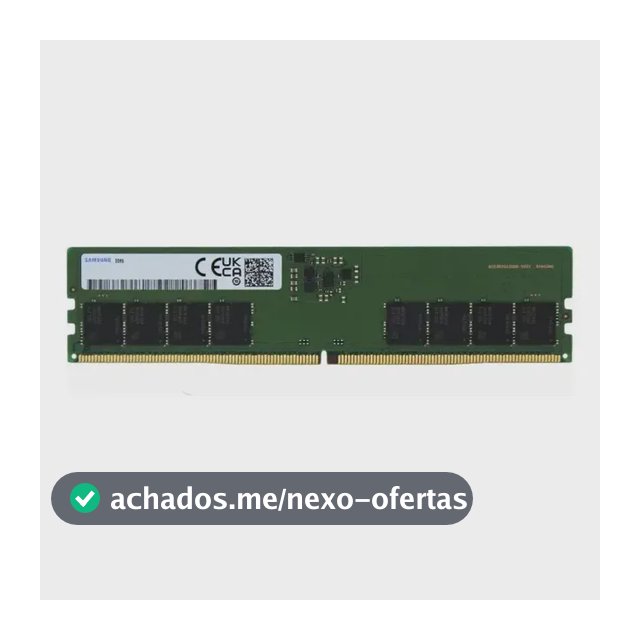 Memória Ram Samsung 16gb, Ddr5, 5600mhz M321r2ga3pb0-cwm