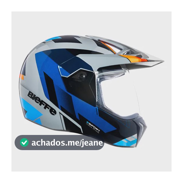 Capacete Bieffe React  3 Sport