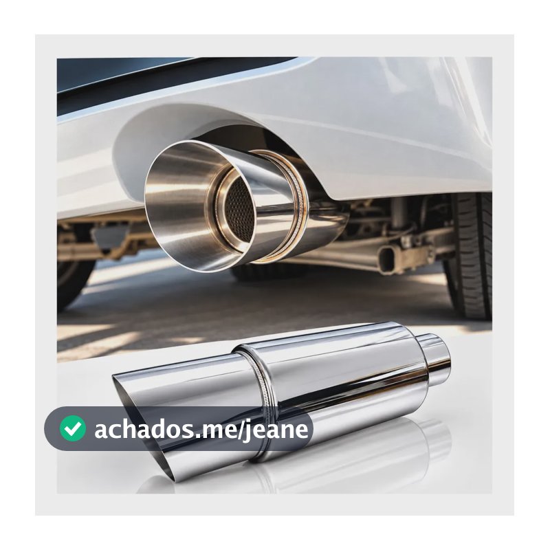Abafador Esportivo De 3,5 Polegadas Hks Inox Escapamento 2.0 Pol