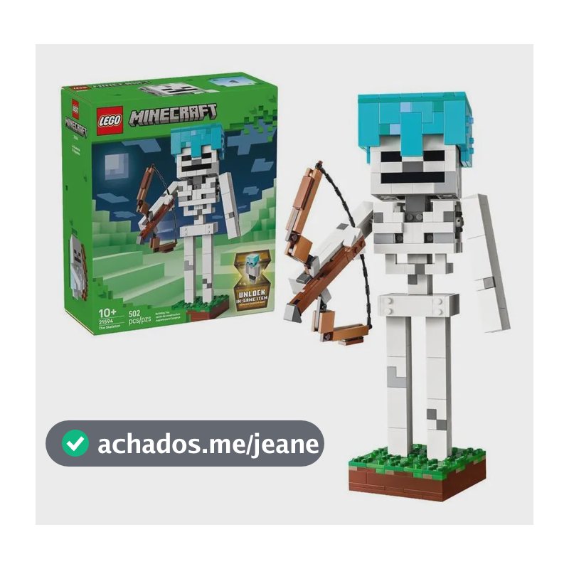 Lego Minecraft O Esqueleto 502