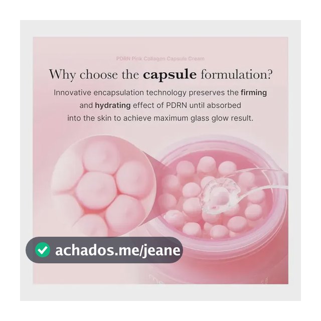 Creme Facial Medicube Pdrn Pink Collagen Capsule Coreano Cream 55g Todo Tipo De Pele Dia/noite
